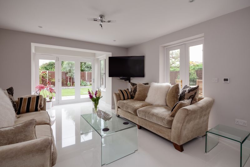 Living Room Tile Installation